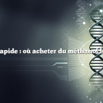 Réponse rapide : où acheter du méthanol localement